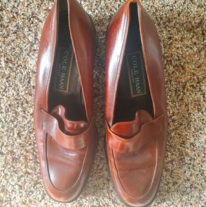 Cole Haan Brown Leather Loafers